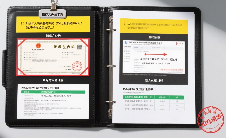 投标结果质疑函