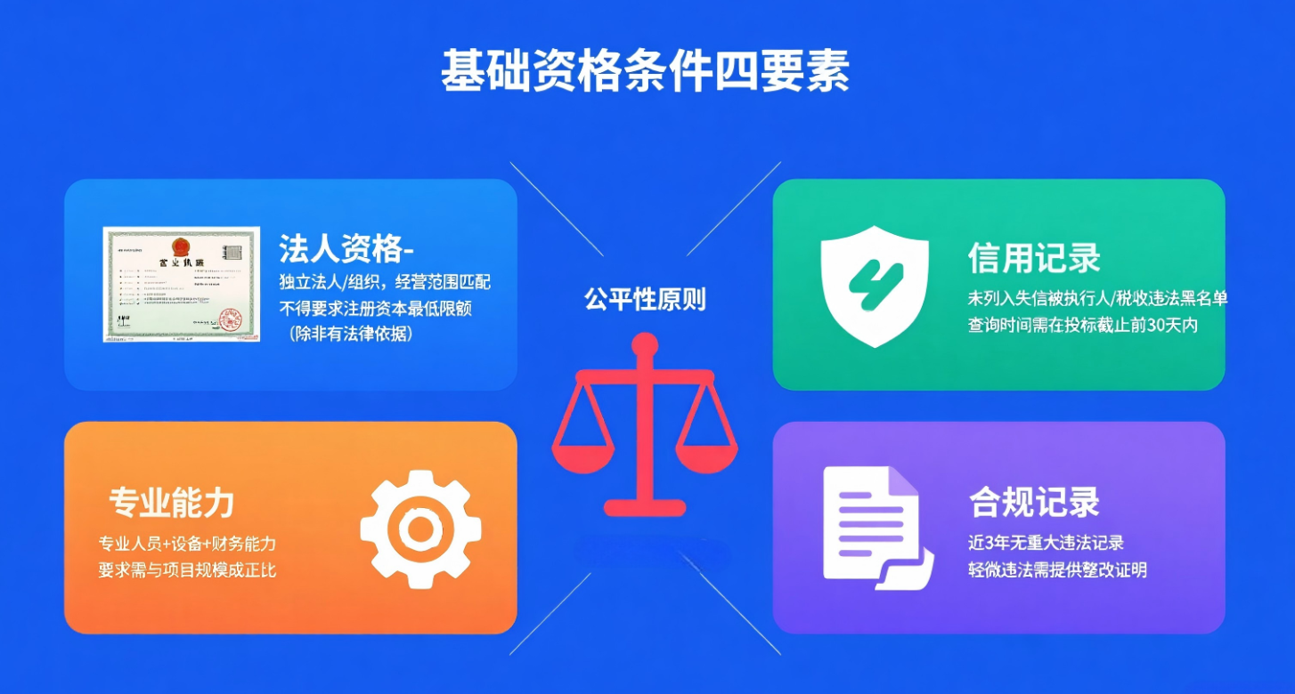供应商资格条件怎么设定才合规?