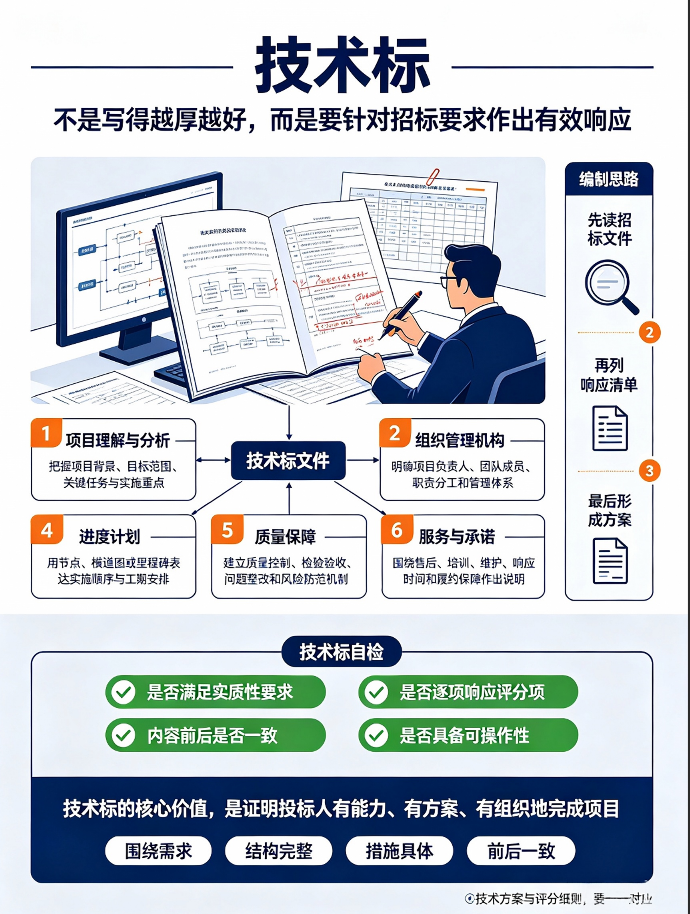 技术标被扣分，九成是因为这几个具体到某一行的问题