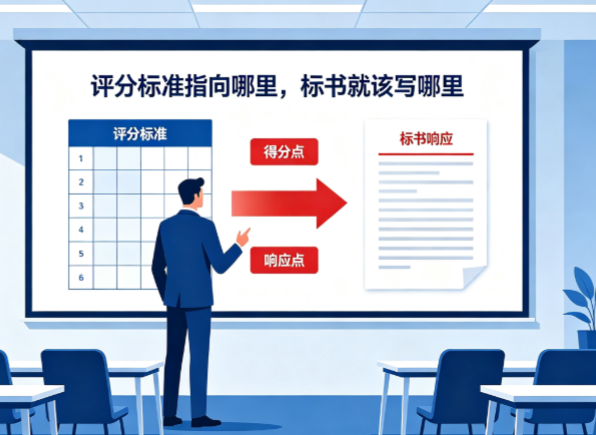 评分标准指向哪里，标书就该写哪里- 三个项目实例说明这个道理