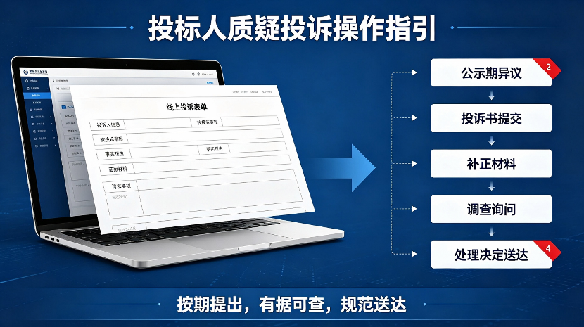 业绩被质疑造假怎么办？投标人应对质疑投诉的完整流程和材料准备方法